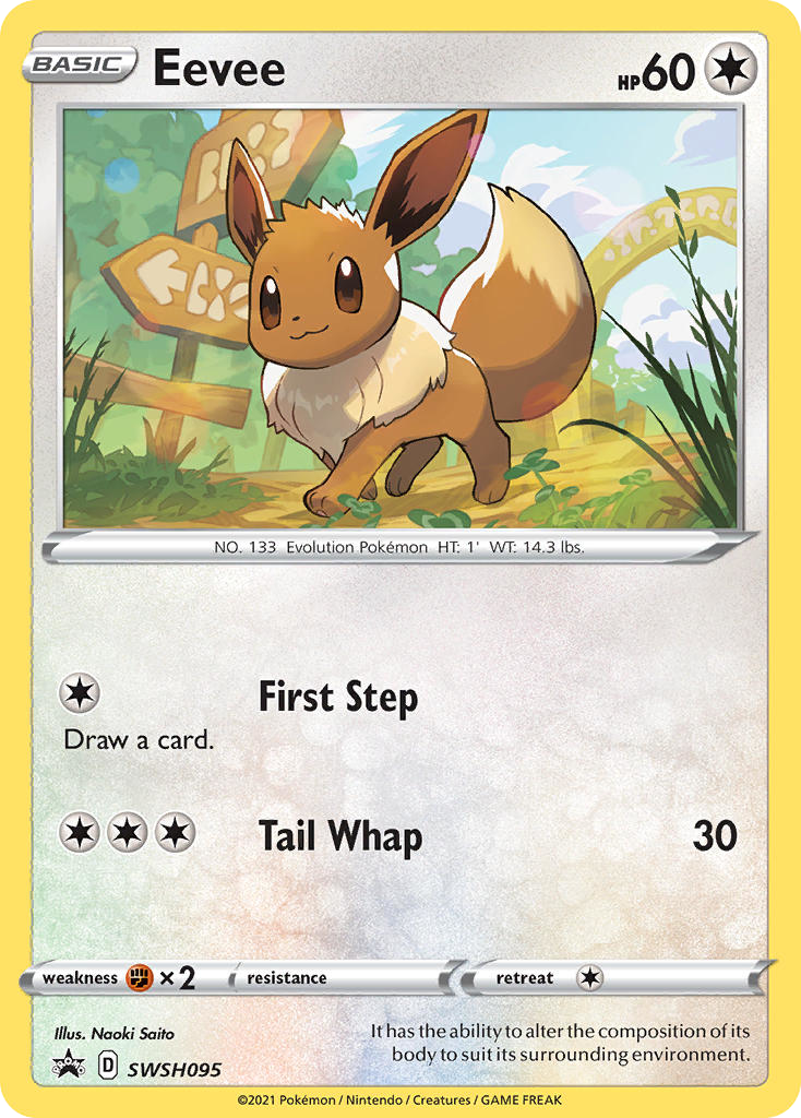 Eevee SWSH095 SWSH Black Star Promos