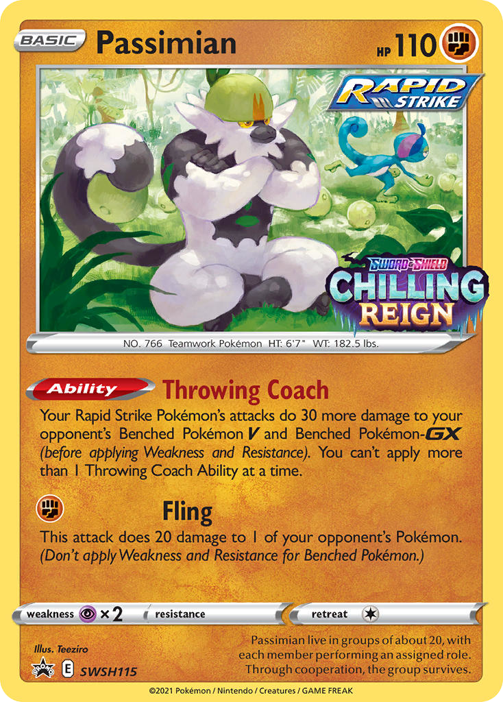Passimian SWSH115 SWSH Black Star Promos