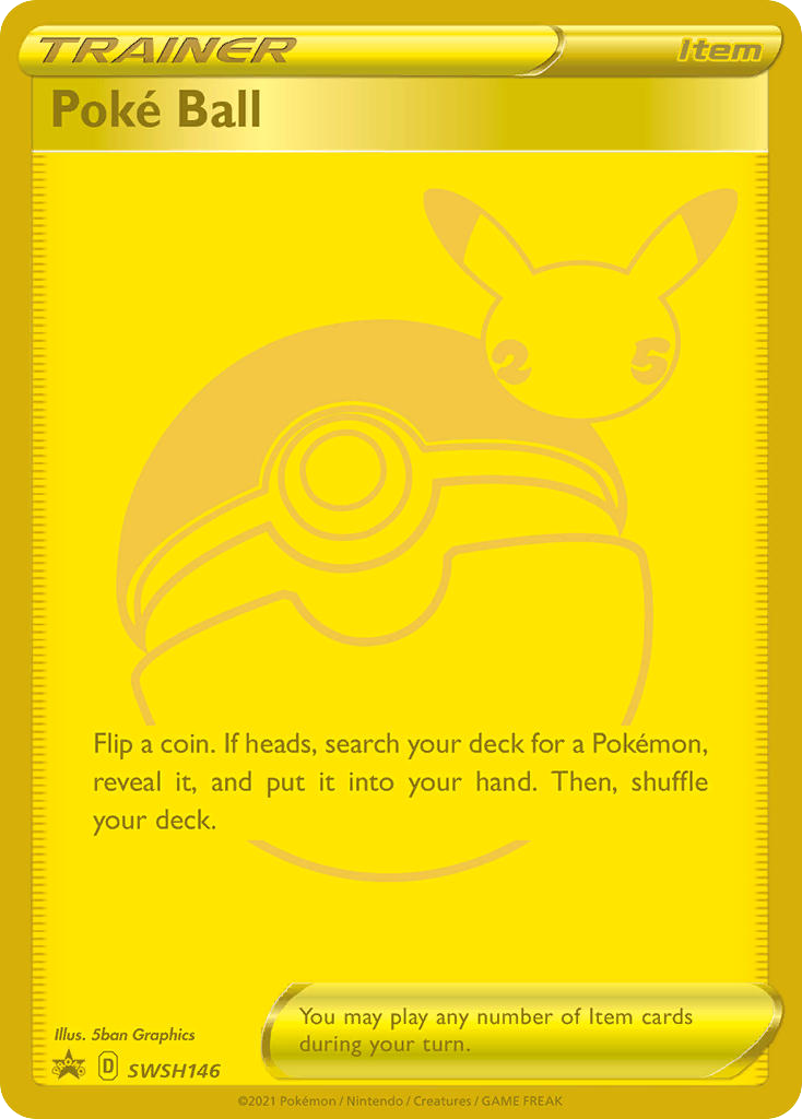 Poké Ball SWSH146 SWSH Black Star Promos