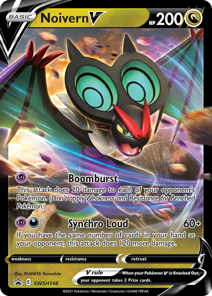 Noivern V SWSH148 SWSH Black Star Promos