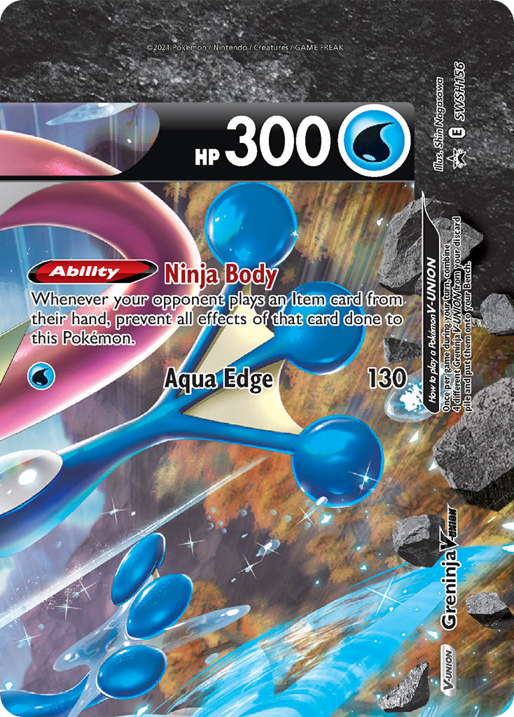 Greninja V-UNION SWSH156 SWSH Black Star Promos