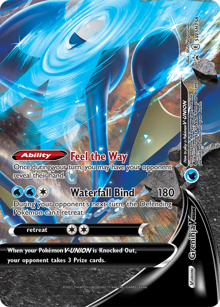 Greninja V-UNION SWSH158 SWSH Black Star Promos