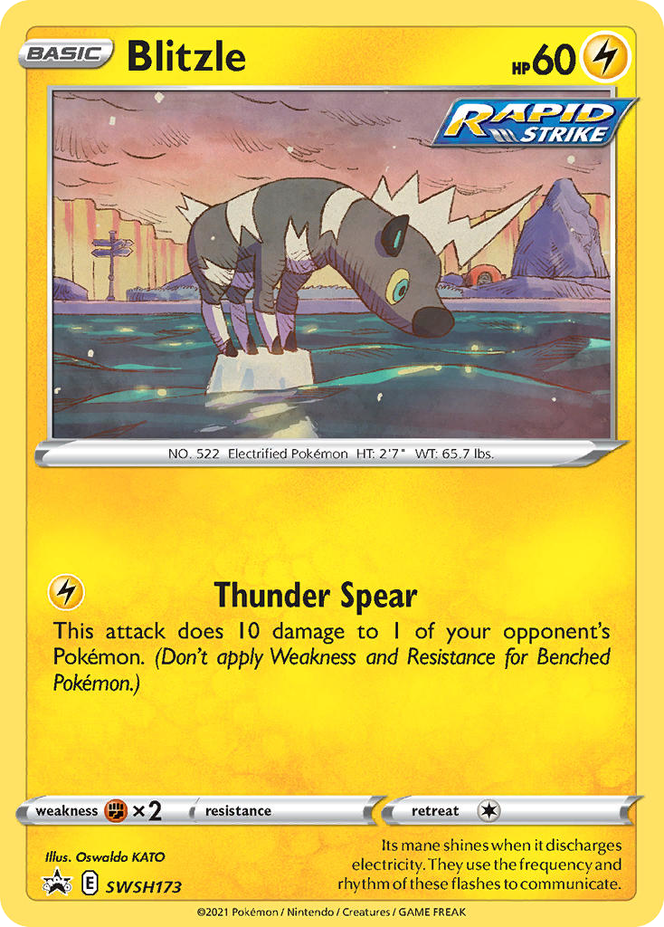 Blitzle SWSH173 SWSH Black Star Promos