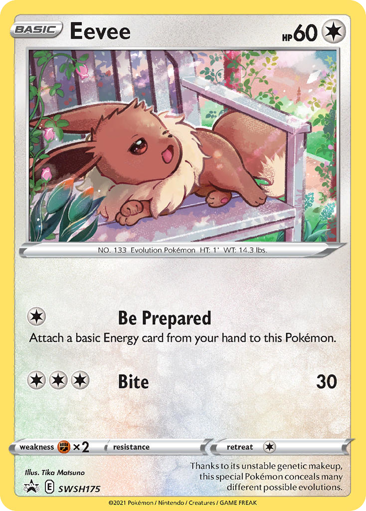 Eevee SWSH175 SWSH Black Star Promos