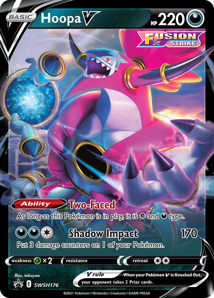 Hoopa V SWSH176 SWSH Black Star Promos
