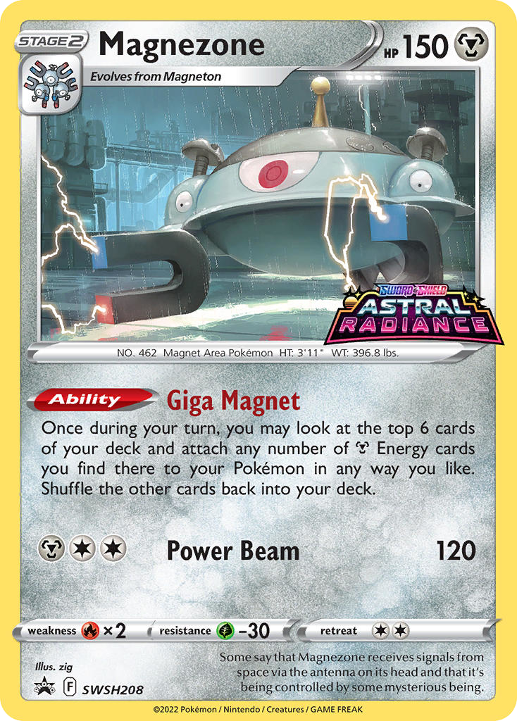 Magnezone SWSH208 SWSH Black Star Promos