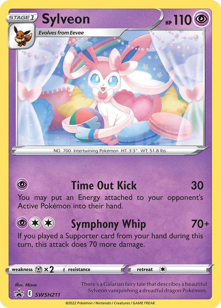 Sylveon SWSH211 SWSH Black Star Promos