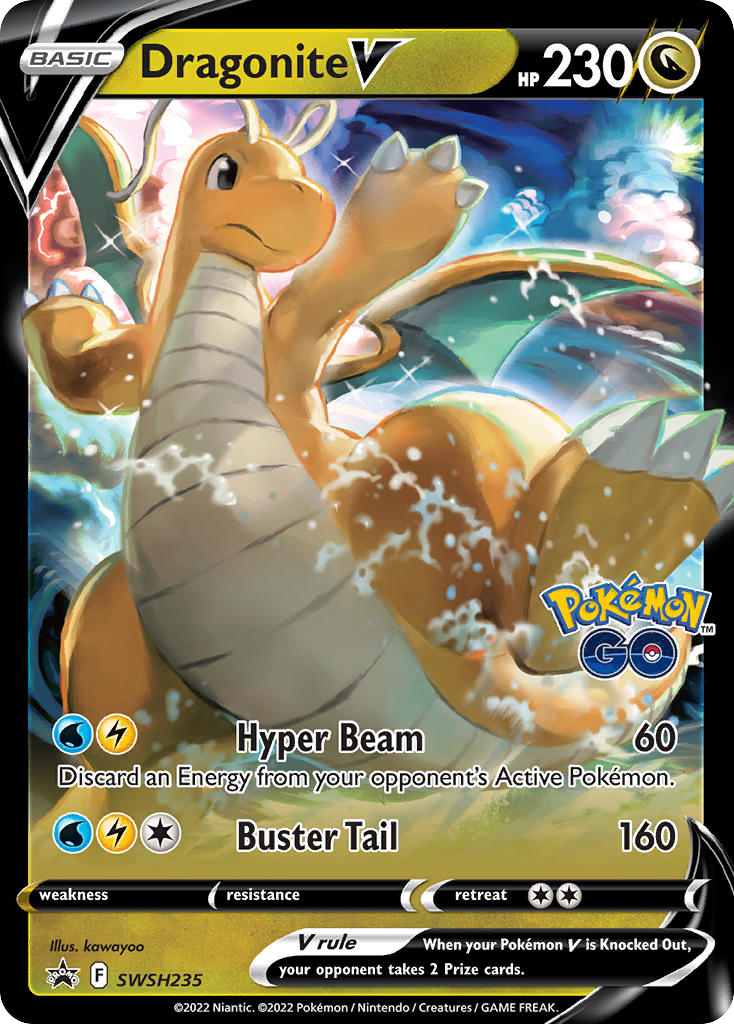 Dragonite V SWSH235 SWSH Black Star Promos