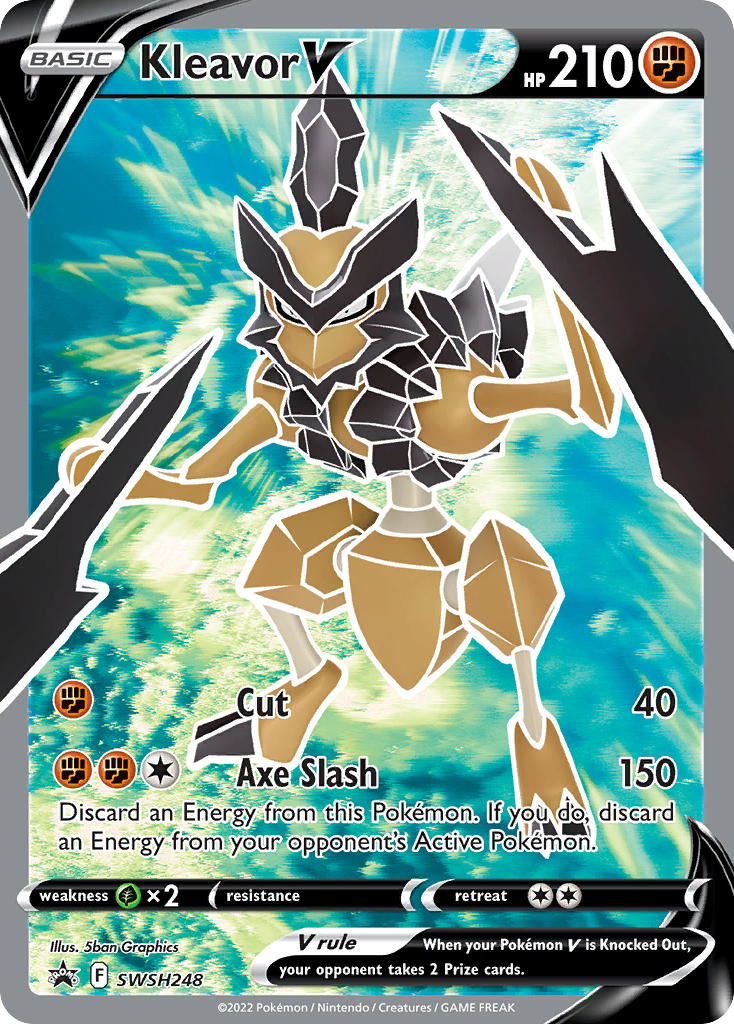 Kleavor V SWSH248 SWSH Black Star Promos