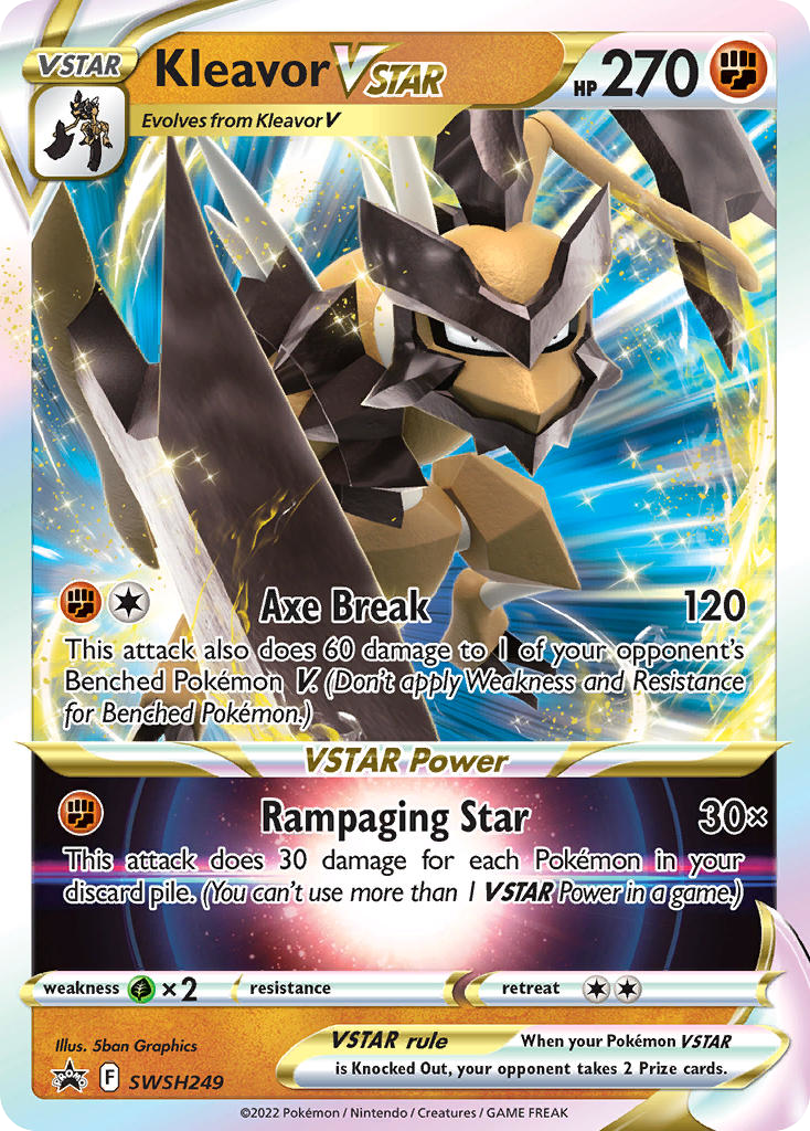 Kleavor VSTAR SWSH249 SWSH Black Star Promos