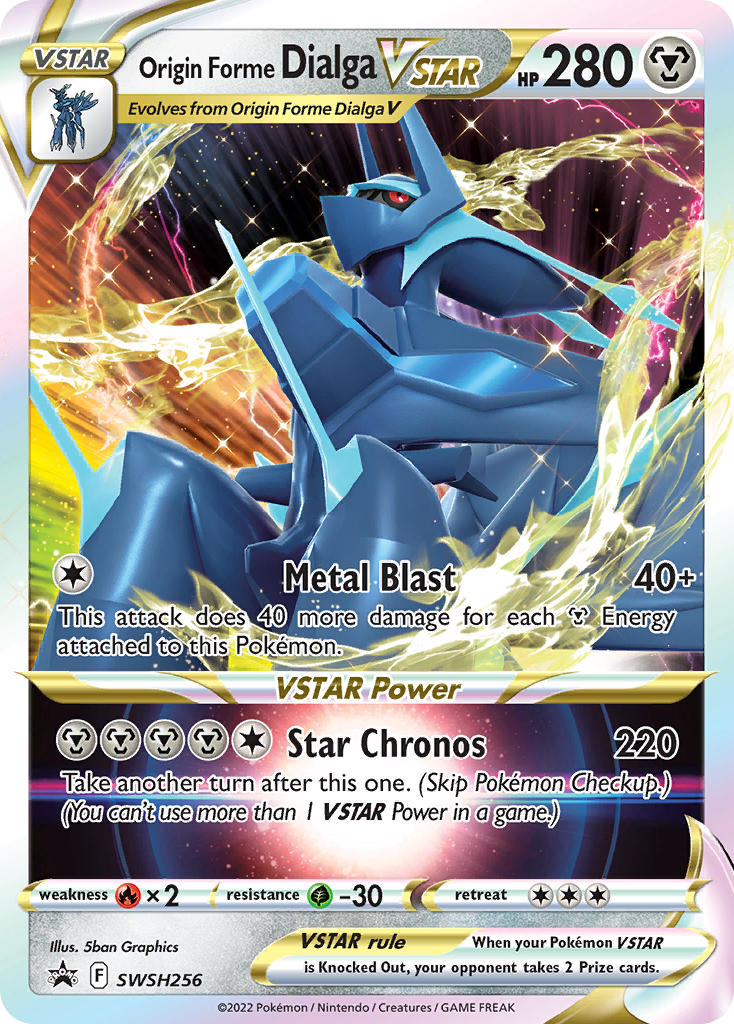 Origin Forme Dialga VSTAR SWSH256 SWSH Black Star Promos