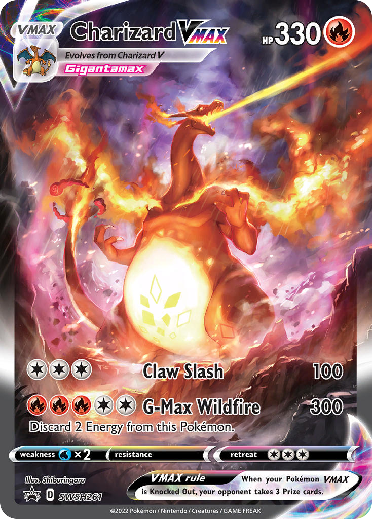 Charizard VMAX SWSH261 SWSH Black Star Promos