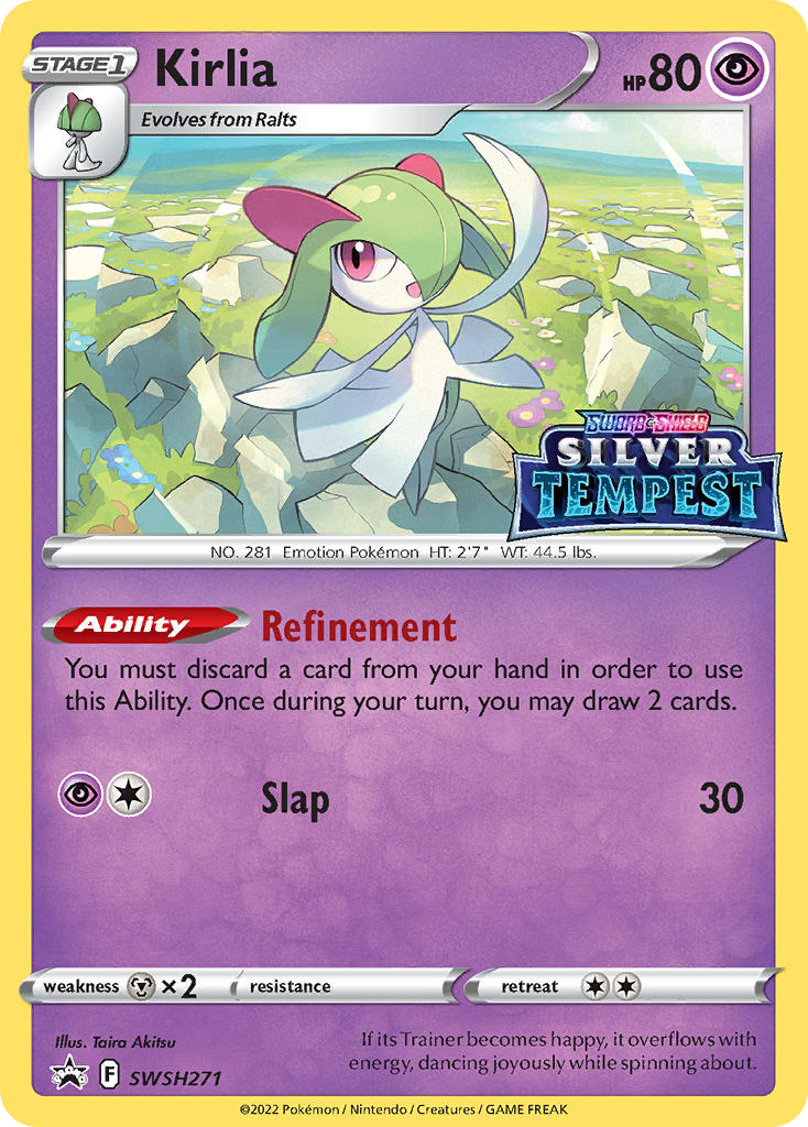Kirlia SWSH271 SWSH Black Star Promos