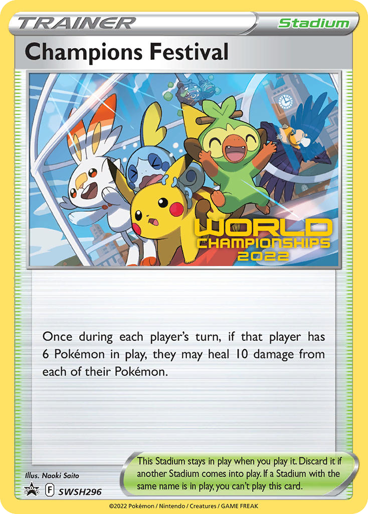 Champions Festival SWSH296 SWSH Black Star Promos