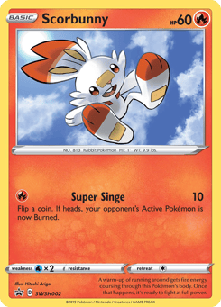 Scorbunny SWSH002 SWSH Black Star Promos