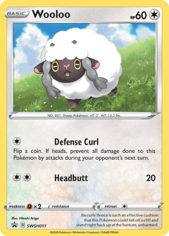 Wooloo SWSH011 SWSH Black Star Promos