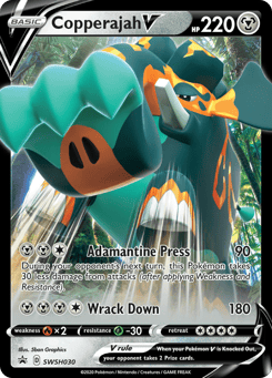 Copperajah V SWSH030 SWSH Black Star Promos
