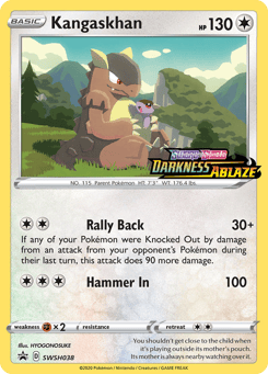 Kangaskhan SWSH038 SWSH Black Star Promos