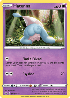 Hatenna SWSH040 SWSH Black Star Promos
