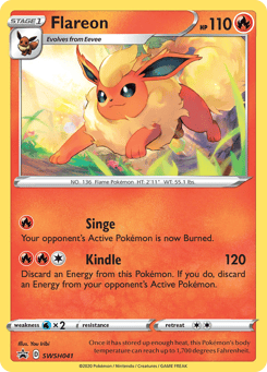 Flareon SWSH041 SWSH Black Star Promos