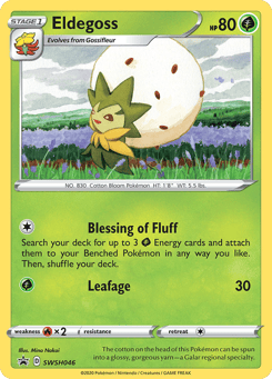Eldegoss SWSH046 SWSH Black Star Promos