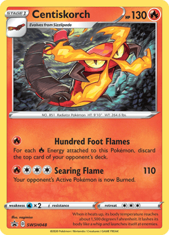 Centiskorch SWSH048 SWSH Black Star Promos