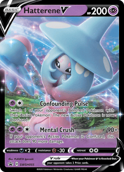 Hatterene V SWSH055 SWSH Black Star Promos