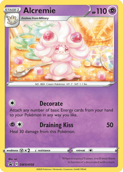 Alcremie SWSH058 SWSH Black Star Promos