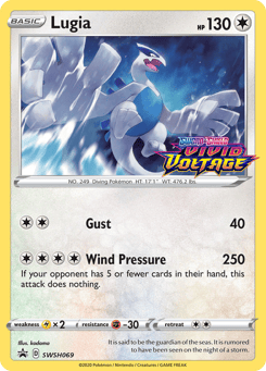 Lugia SWSH069 SWSH Black Star Promos