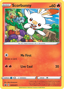 Scorbunny SWSH071 SWSH Black Star Promos