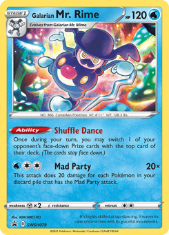 Galarian Mr. Rime SWSH079 SWSH Black Star Promos