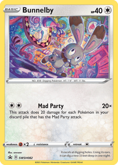 Bunnelby SWSH082 SWSH Black Star Promos