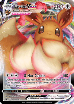 Eevee VMAX SWSH087 SWSH Black Star Promos