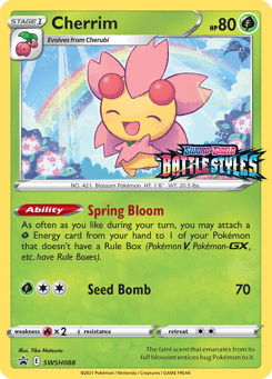 Cherrim SWSH088 SWSH Black Star Promos