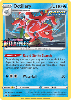 Octillery SWSH089 SWSH Black Star Promos