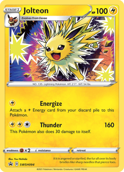 Jolteon SWSH094 SWSH Black Star Promos