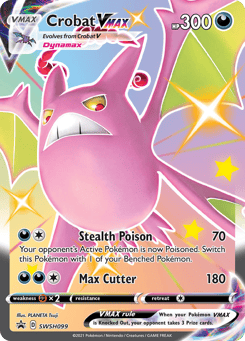 Crobat VMAX SWSH099 SWSH Black Star Promos