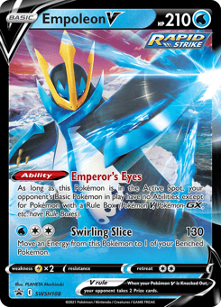 Empoleon V SWSH108 SWSH Black Star Promos
