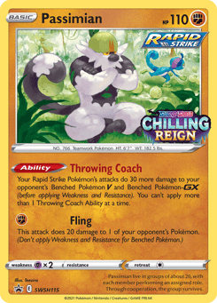 Passimian SWSH115 SWSH Black Star Promos