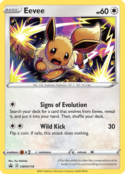 Eevee SWSH118 SWSH Black Star Promos