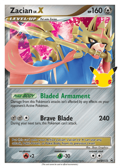Zacian LV.X SWSH135 SWSH Black Star Promos