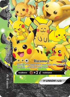 Pikachu V-UNION SWSH141 SWSH Black Star Promos