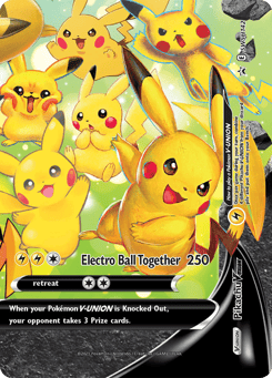 Pikachu V-UNION SWSH142 SWSH Black Star Promos
