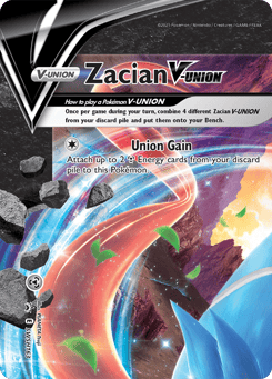 Zacian V-UNION SWSH163 SWSH Black Star Promos