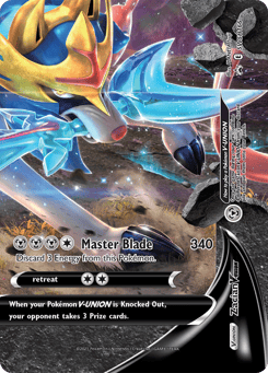 Zacian V-UNION SWSH166 SWSH Black Star Promos