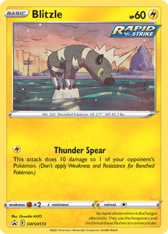Blitzle SWSH173 SWSH Black Star Promos