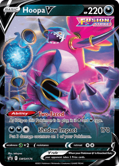 Hoopa V SWSH176 SWSH Black Star Promos