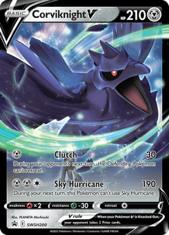 Corviknight V SWSH200 SWSH Black Star Promos