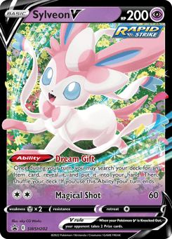 Sylveon V SWSH202 SWSH Black Star Promos