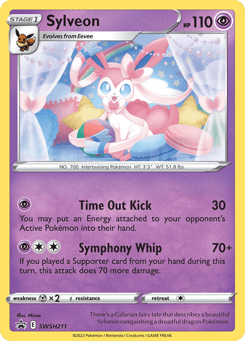 Sylveon SWSH211 SWSH Black Star Promos